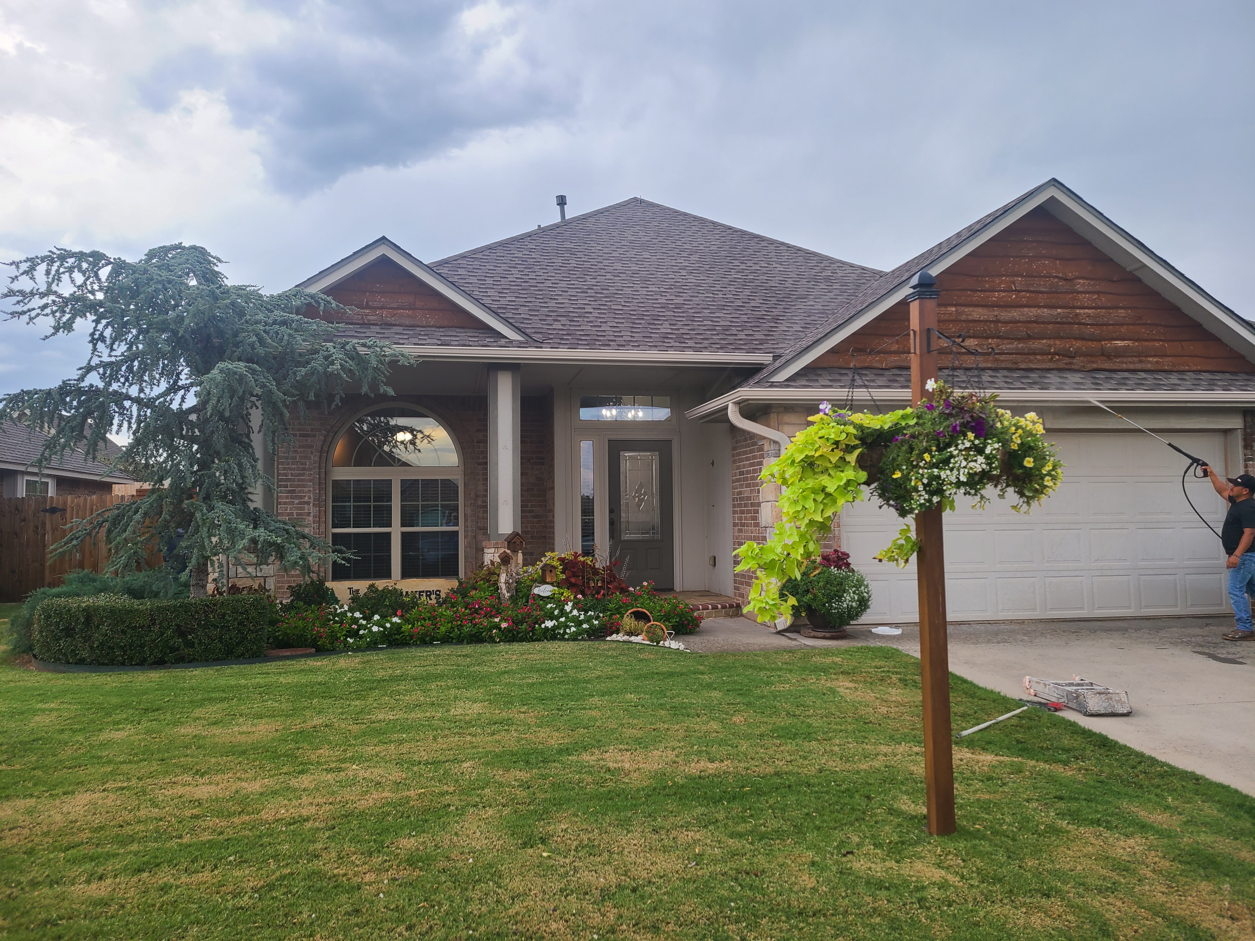 Exterior before painting — Romeo Drive, Edmond