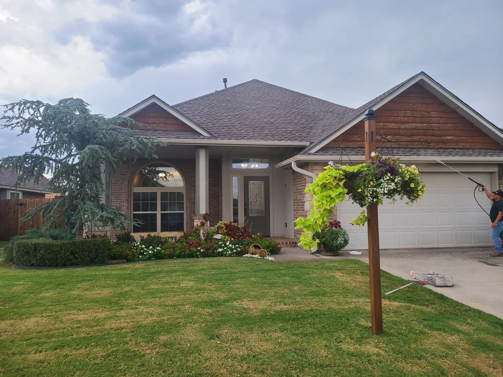 Exterior before painting — Romeo Drive, Edmond