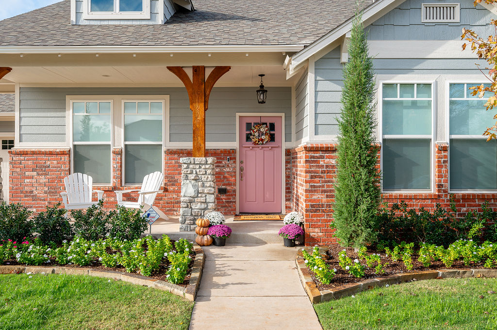 Exterior porch painting — Stonedale Drive